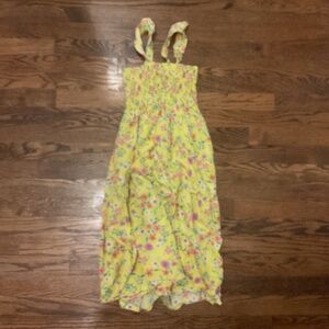 Kids floral smocked dress